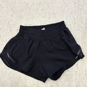 COPY - Lululemon Hotty Hot 2.5” Black Shorts